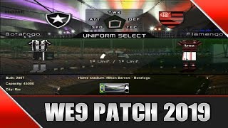 WINNING ELEVEN 9 PATCH 2019 (BRASILEIRAO SÉRIE A,B,C,D ONLINE)