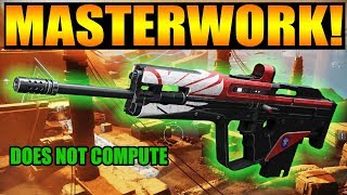 Destiny 2 | MASTERWORK Does Not Compute Scout Rifle PvP Gameplay Review