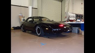 Actual TV Show Knight Rider K.I.T.T. 1982 Pontiac Trans Am KITT on My Car Story with Lou Costabile