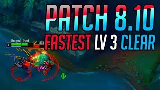 Fastest Shaco Level 3 Clear Patch 8.12 - Runes, Items, Builds on Shaco for Patch 8.10