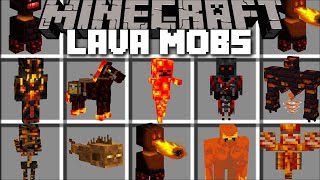 Minecraft LAVA MONSTERS MOD / FIGHT OFF LAVA CREATURES AND SURVIVE THE FURNACE!! Minecraft