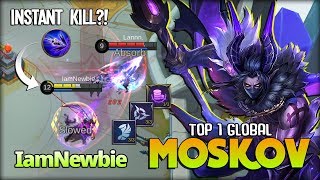 Brutal Twilight Dragon!! Stun = Instant Kill? IamNewbie Top 1 Global Moskov ~ Mobile Legends