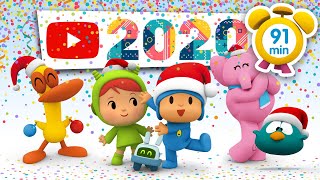 ? POCOYÓ en ESPAÑOL LATINO - De Navidad a Fin de Año [ 91 minutos ] |CARICATURAS para niños