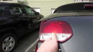 HOW TO CHANGE OR REPLACE A 2011 MK6 GOLF GTI INNER TAIL LIGHT BULB