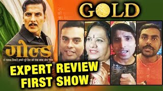 GOLD FIRST PUBLIC REVIEW | Media Review | Akshay Kumar, Mouni Roy