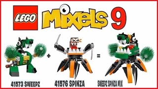 LEGO Mixels 2016 SERIES 9 Sweepz Spinza MIX - Лего Миксели СЕРИЯ 9 СВИПС СПИНЦА МИКС