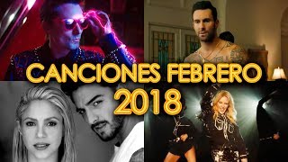 CANCIONES NUEVAS 2018 - POP ROCK ELECTRÓNICA LO MÁS NUEVO EN INGLÉS Y ESPAÑOL | WOW QUÉ PASA FEBRERO