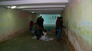 "Бийчане расписали стены подземного перехода на Коммунарском" (Бийск, ТВ-КОМ)
