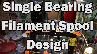 Filament Holder with Single Bearing Spool Modification