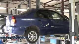 Глушитель на авто Chevrolet Lanos .Замена выхлопной системы на Chevrolet Lanos
