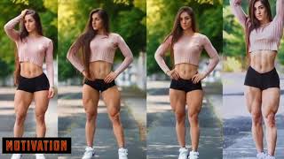 Best workout music 2017   Bakhar Nabieva     Awesome Legs   Before and After Mot