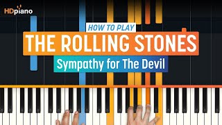 How To Play "Sympathy for The Devil" by The Rolling Stones | HDpiano (Part 1) Piano Tutorial