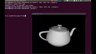 OpenGL (GLUT API) compililation in Ubuntu13.10