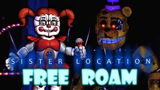 BABY IS BACK!! | Five Nights at Freddy's: Sister Location 3D Free Roam (Demo)