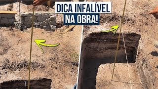 COMO FAZER SAPATA DE UM SOBRADO E CONCRETAR