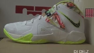 Nike Lebron Soldier VII 7 Kings Pride Sneaker Review + On Feet W/ DJ Delz @DJDelz