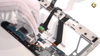 Samsung Galaxy Tab 10.1 - как разобрать планшет и из чего состоит