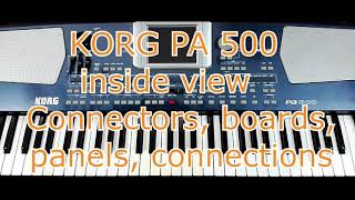 KORG Pa500 внутренние элементы⭐Korg sinth internal parts