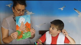 Явления природы вулканы , землетрясения, миражи, Natural phenomena ,развивающие мультики для детей