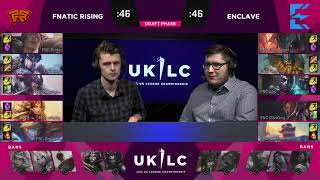 Fnatic Rising vs Enclave Gaming - Groupstage - BO1 - UKLC Spring Season 2020