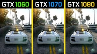 GTA V GTX 1060 vs. GTX 1070 vs. GTX 1080 4K