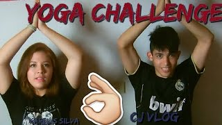 Yoga Challenge Ft Cj Vlog | Karelis Silva