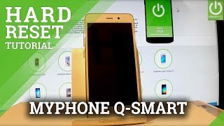 How to Hard Reset myPhone Q-SMART LTE - Restore Settings / Reset Android