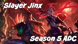 League of Legends: Slayer Jinx ADC Gameplay Commentary