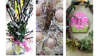 DIY ПАСХАЛЬНЫЙ ДЕКОР СВОИМИ РУКАМИ , УКРАШАЕМ ДОМ К  ПАСХЕ,  ИДЕИ 2019