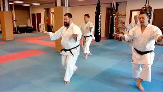 Kata Haffa / group Hakutsuru kata Shito ryu