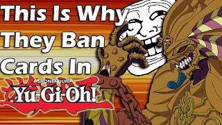This is why they Ban Cards in Yugioh!