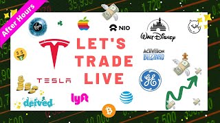 Stock Market After Hours: SPCE, Tesla, Lyft, GE, Disney, ATVI & ACB Stock earnings tomorrow