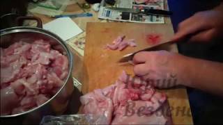 Колбаса из кролика
