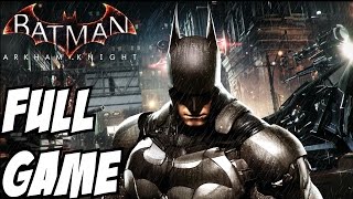 Batman Arkham Knight Gameplay Walkthrough Part 1 Full Game Let's Play Review Playthrough 1080p HD