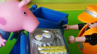 playmobil po polsku - Zbyszek Czyścioch i odwiedziny Świnki Peppy - bajki dla dzieci