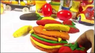 play doh sandwich surprise eggs angry birds play doh peppa pig hello kitty spongebob