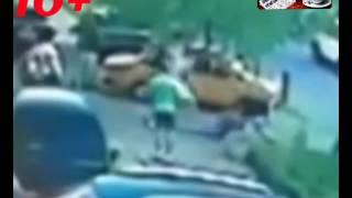 18+ Жестокая расправа воронежских туристов над охранником кафе в Ейске попала на видео