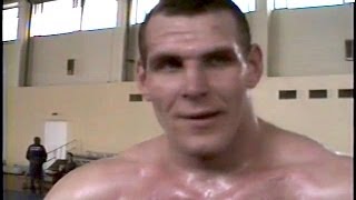 Александр Карелин о себе. Интервью с Львом Орловым. Тренировка.