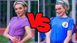 КРАСОТКА vs БОМЖИХА / ПРАНК (пикап от девушки)