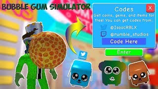 НОВЫЙ СИМУЛЯТОР Bubble Gum ! БЕСПЛАТНЫЕ ПИТОМЦЫ, ВСЕ СЕКРЕТНЫЕ КОДЫ ROBLOX Bubble Gum Simulator