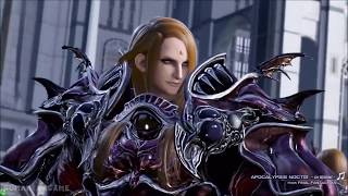 Dissidia FF - Snow and Zenos Intro, Summon, Losing