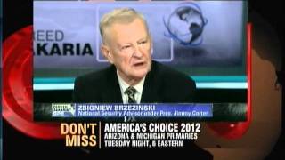 Fareed Zakaria  talks to Zbigniew Brzezinski re Iran Syria Obama and more