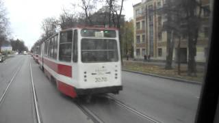 Трамвай Санкт-Петербурга 6: ЛМ-68М б.5510 по №40 (01.11.11)