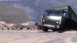 ETS 2 Чукотский автономный округ рейс "Мыс Шмидта - Уэлен" Зимник
