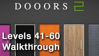 Dooors 2 Levels 41-60 Walkthrough