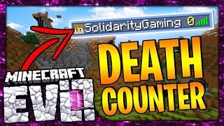 ? DEATH COUNTER IN EVO!! *PUNISHMENT FOR MOST DEATHS!* | Minecraft Evolution SMP Livestream