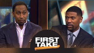 Stephen A. Smith asks Jalen Rose if LeBron James actually wants to win the East | First Take | ESPN