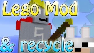 Minecraft Mods - The Lego Mod & Recycle 1.2.5 Review and Tutorial