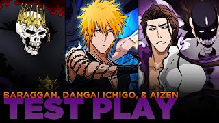 Bleach Brave Souls! Dangai Ichigo (Mugetsu), Hogyoku Aizen, and Baraggan Gameplay!