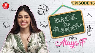 Alaya F's Most Embarrassing Fall In Front Of Her Childhood Crush | Back To School | Jawaani Jaaneman